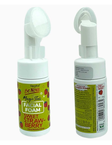 Regital Be Nova Magic Star Sweet Strawberry Facial Foam Regital Be Nova Magic Star Sweet Strawberry Facial Foam