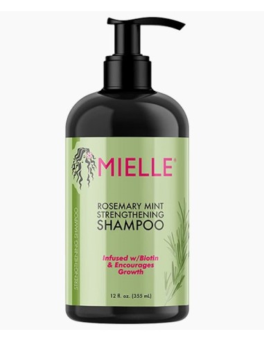 Mielle Organic Rosemary Mint Strengthening Shampoo