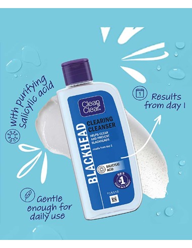 Clean And Clear Blackhead Clearing Cleanser Clean And Clear Blackhead Clearing Cleanser