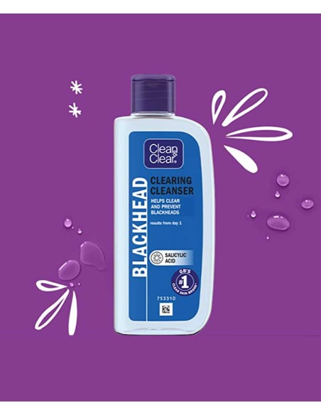 Clean And Clear Blackhead Clearing Cleanser Clean And Clear Blackhead Clearing Cleanser