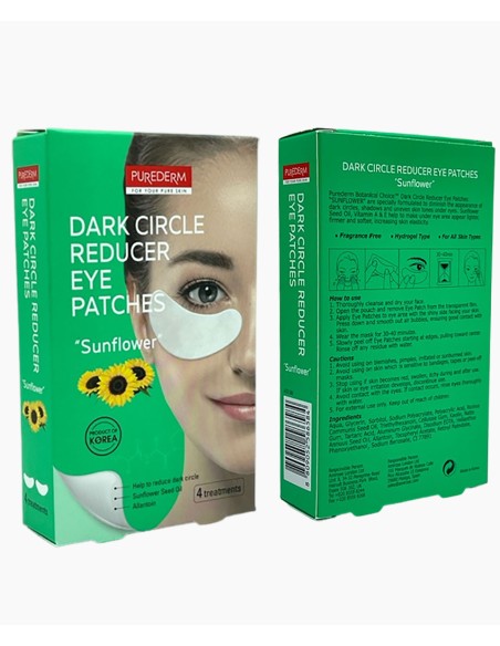 Purederm Dark Circle Reducer Sunflower Eye Patches