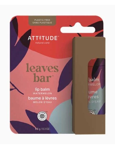 Attitude Leaves Bar Watermelon Lip Balm Attitude Leaves Bar Watermelon Lip Balm