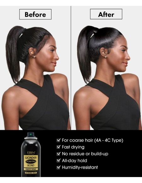 Wonder Ponytails Bond Freeze Spray Extreme Hold Wonder Ponytails Bond Freeze Spray Extreme Hold