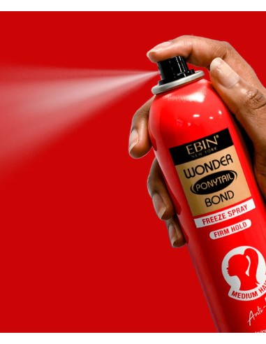 Wonder Ponytails Bond Freeze Spray Firm Hold