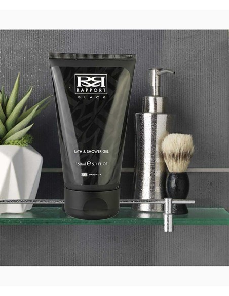 Rapport Black Bath And Shower Gel