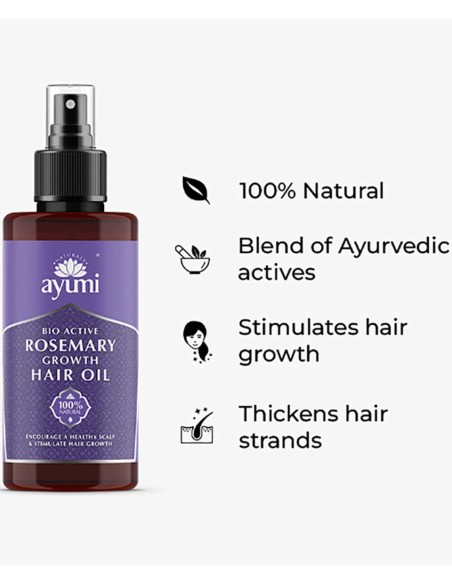 Ayumi Bio Active Rosemary Growth Hair Oil Ayumi Bio Active Rosemary Growth Hair Oil