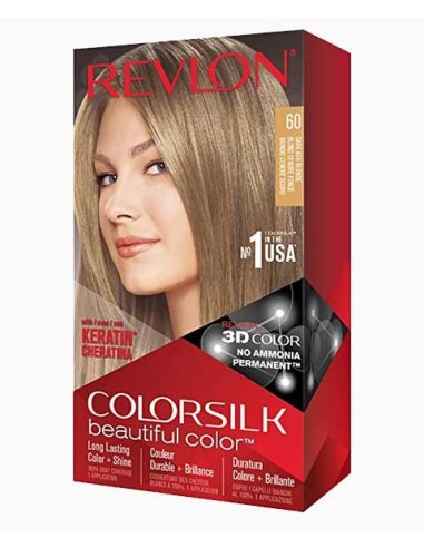 Colorsilk Beautiful Color Permanent Hair Color 60 Dark Ash Blonde Colorsilk Beautiful Color Permanent Hair Color 60 Dark Ash Blonde