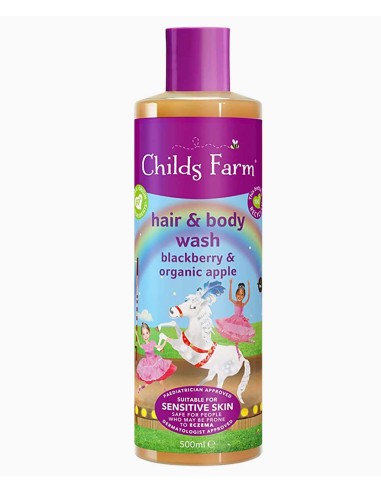 Childs Farm Hair Body Wash Blackberry & Organic Apple Childs Farm Hair Body Wash Blackberry & Organic Apple