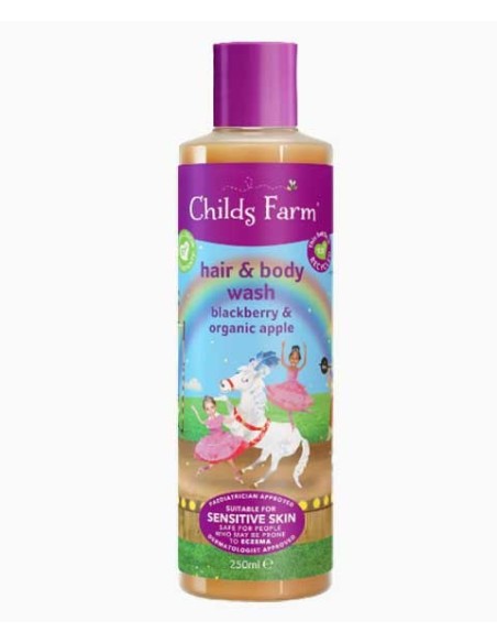 Childs Farm Hair Body Wash Blackberry & Organic Apple Childs Farm Hair Body Wash Blackberry & Organic Apple