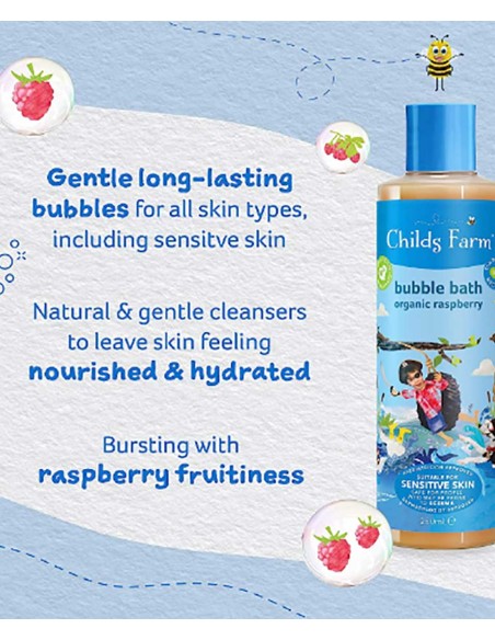 Childs Farm Bubble Bath Organic Raspberry