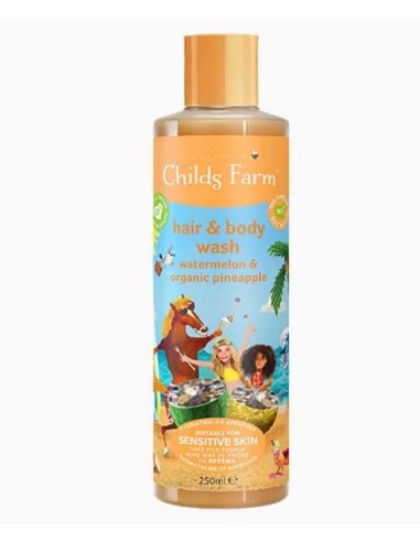 Childs Farm Hair Body Wash Watermelon & Organic Pineapple Childs Farm Hair Body Wash Watermelon & Organic Pineapple