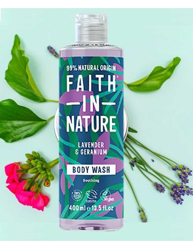 Faith In Nature Lavender & Geranium Body Wash Faith In Nature Lavender & Geranium Body Wash