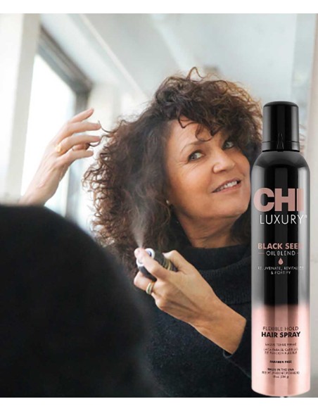 Chi Luxury Black Seed Oil Blend Flexible Hold Hair Spray Chi Luxury Black Seed Oil Blend Flexible Hold Hair Spray