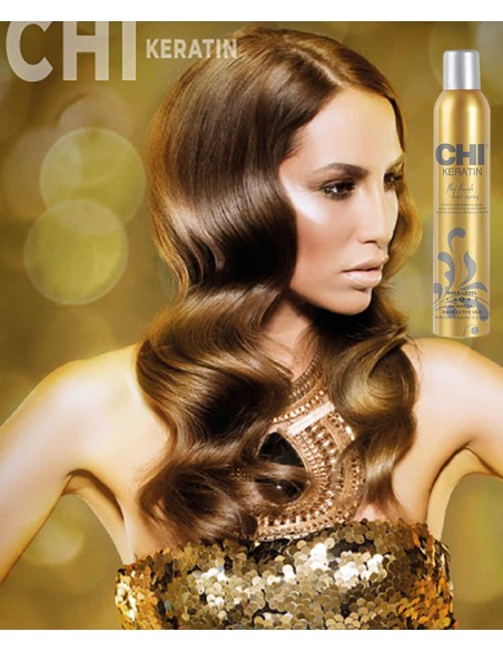 Chi Keratin Flex Finish Hair Spray Hold Level 3