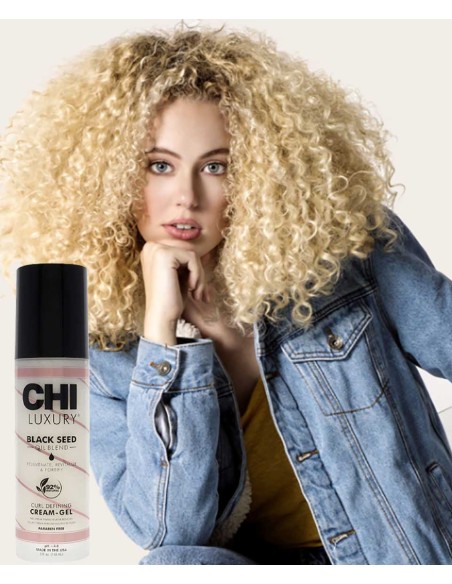 CHI Luxury Black Seed Oil Blend Curl Defining Cream Gel
