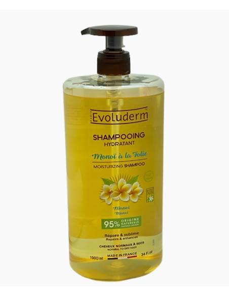 Evoluderm Hydratant Monoi Moisturizing Shampoo Evoluderm Hydratant Monoi Moisturizing Shampoo