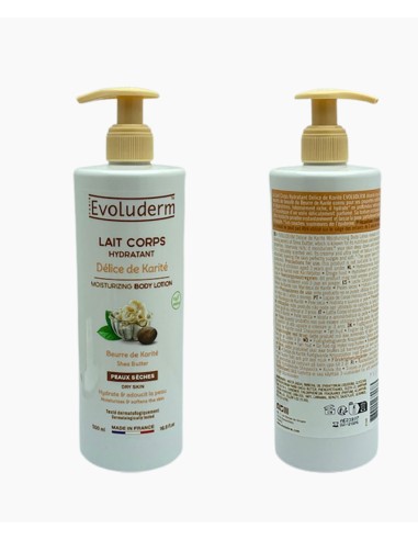 Evoluderm Shea Butter Hydratant Moisturizing Body Lotion