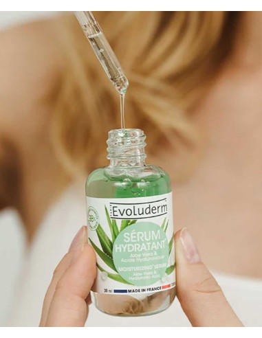 Evoluderm Moisturizing Serum With Aloe Vera & Hyaluronic Acid
