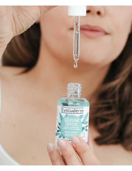 Evoluderm Detox Serum With Marine Algae & Hyaluronic Acid