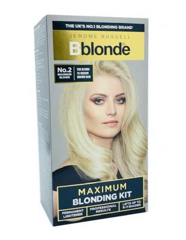 Jerome Russell Maximum Blonding Kit No 2 Blonde To Medium Brown Hair