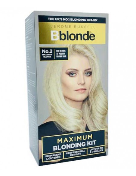 Jerome Russell Maximum Blonding Kit No 2 Blonde To Medium Brown Hair