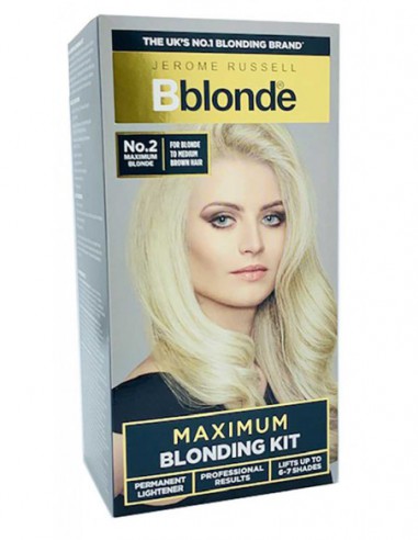 Jerome Russell Maximum Blonding Kit No 2 Blonde To Medium Brown Hair