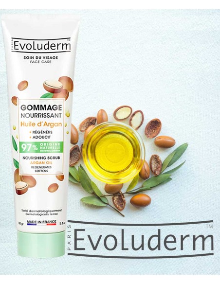 Evoluderm Gommage Nourishing Scrub With Argan Oil