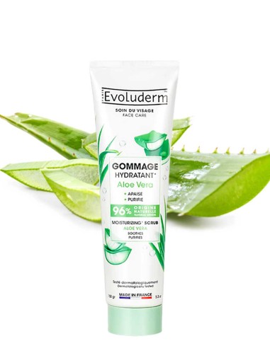 Evoluderm Gommage Moisturizing Scrub With Aloe Vera