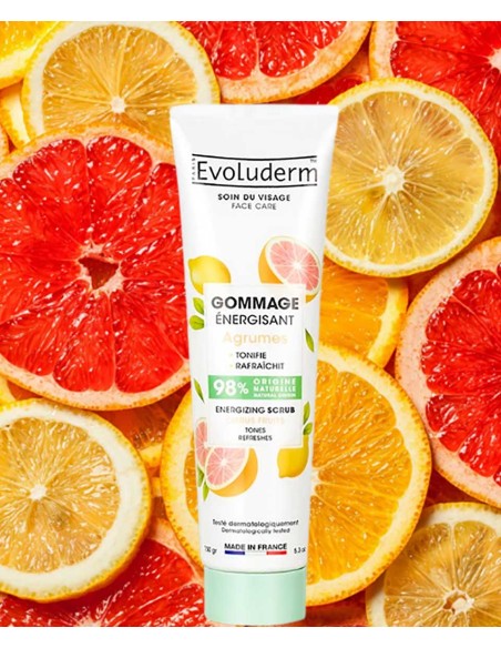 Evoluderm Gommage Energizing Scrub With Citrus Fruits