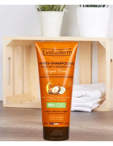 Evoluderm Detangling & Nourishing Argan Divin Conditioner Evoluderm Detangling & Nourishing Argan Divin Conditioner