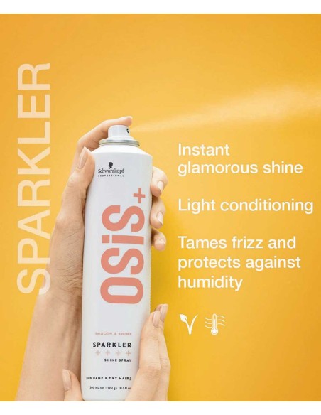 Osis Plus Smooth And Shine Sparkler Shine Spray Osis Plus Smooth And Shine Sparkler Shine Spray