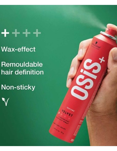 Osis + Texture Velvet Lightweight Wax Effect Spray