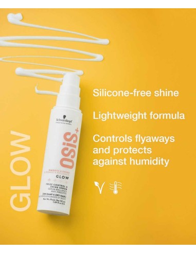 Osis Plus Smooth And Shine Glow Frizz Control Shine Serum Osis Plus Smooth And Shine Glow Frizz Control Shine Serum