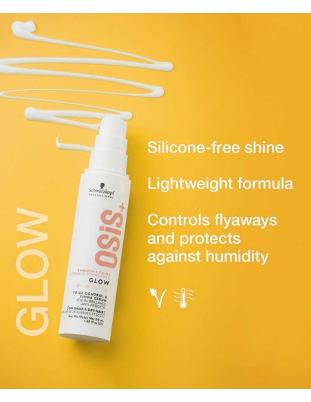 Osis Plus Smooth And Shine Glow Frizz Control Shine Serum Osis Plus Smooth And Shine Glow Frizz Control Shine Serum