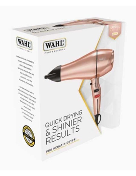 Professional Quick Drying Shinier Results Pro Keratin Dryer Rose Gold