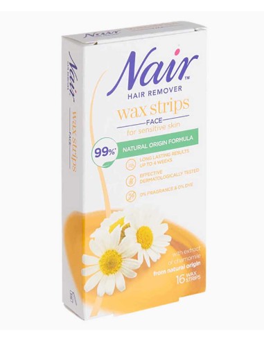 Nair Facial Wax Strips Face For Sensitive Skin Nair Facial Wax Strips Face For Sensitive Skin