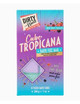 Dirty Works Cube Tropicana Bath Fizz Bar
