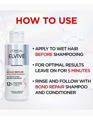 Elvive Bond Repair Rescue Pre Shampoo