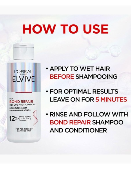 Elvive Bond Repair Rescue Pre Shampoo