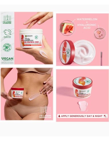 Garnier Body Superfood Watermelon Plus Hyaluronic Acid Garnier Body Superfood Watermelon Plus Hyaluronic Acid