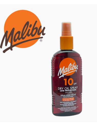 Malibu Low Protection Dry Oil Spray SPF10 Malibu Low Protection Dry Oil Spray SPF10