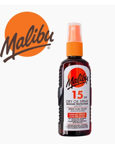Malibu Dry Oil Spray With SPF15 Malibu Dry Oil Spray With SPF15