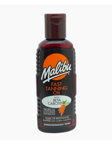 Malibu Fast Tanning Oil With Beta Carotene Malibu Fast Tanning Oil With Beta Carotene