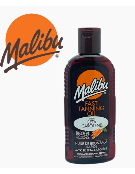 Malibu Fast Tanning Oil With Beta Carotene Malibu Fast Tanning Oil With Beta Carotene