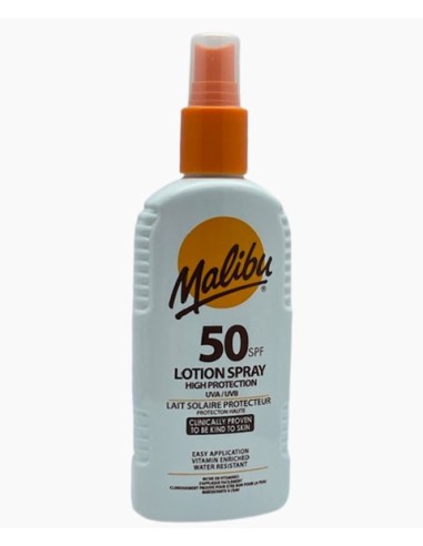 Malibu High Protection Lotion Spray SPF50 Malibu High Protection Lotion Spray SPF50