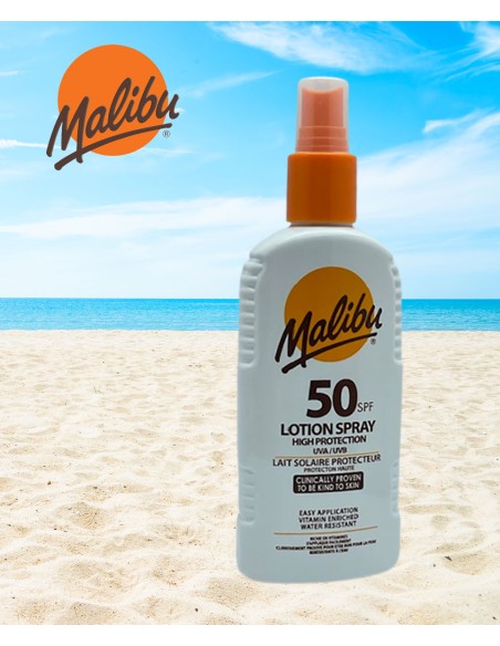 Malibu High Protection Lotion Spray SPF50 Malibu High Protection Lotion Spray SPF50