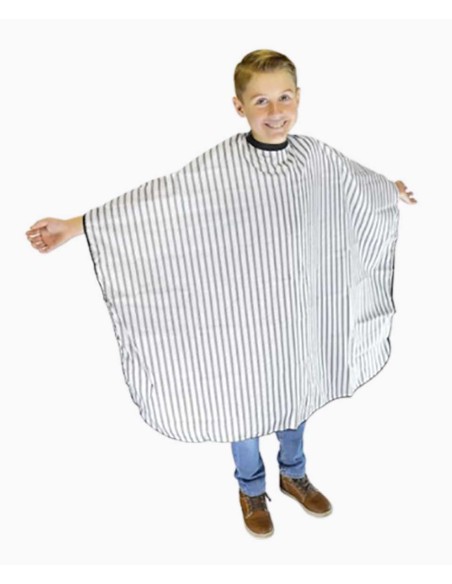 DMI Kids Vintage Barber Cape Black On White DMI Kids Vintage Barber Cape Black On White