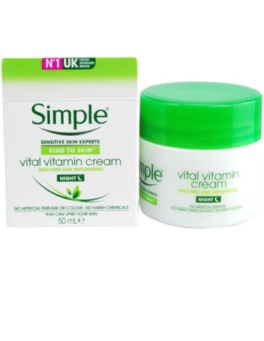 Kind To Skin Vital Vitamin Night Cream Kind To Skin Vital Vitamin Night Cream