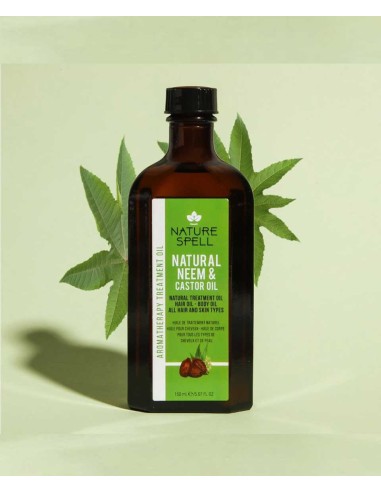 Nature Spell Natural Neem And Castor Oil