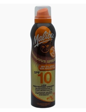 Malibu Continuous Spray Dry Oil Spray Sun Protection SPF10